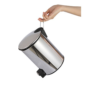 Regent 3L Flat Lid Pedal Bin